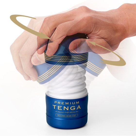Tenga Premium Rolling Head Cup maszturbátor (átlagos intenzitású)