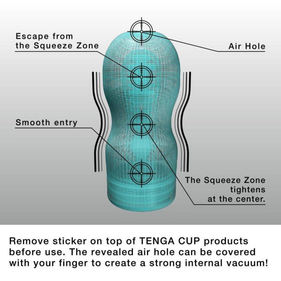 Tenga Original Vacuum Cup Cool Edition maszturbátor (hűsítő hatással)
