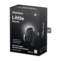   Satisfyer – Little Secret alsóba helyezhető, viselhető vibrátor, távirányítóval (APP-os)