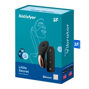 Satisfyer Little Secret alsóba helyezhető, viselhető vibrátor, távirányítóval (APP-os) Satisfyer Little Secret alsóba helyezhető, viselhető vibrátor, távirányítóval (APP-os)