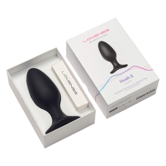 Lovense Hush 2 análvibrátor (5,7 cm, L méret) (APP-os)