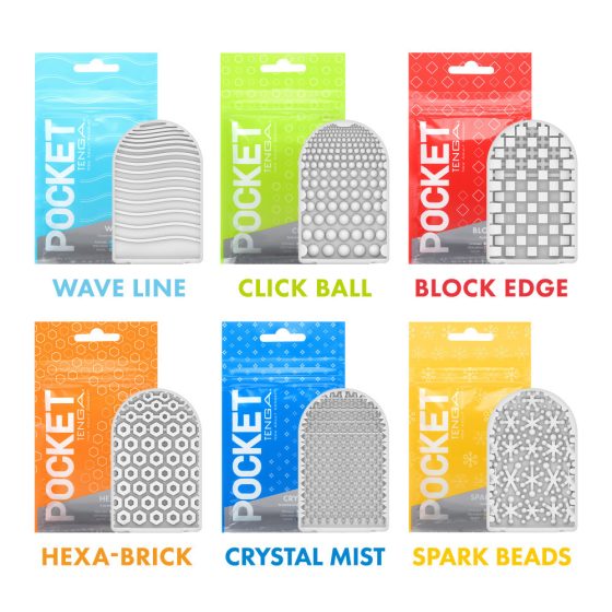 Tenga Pocket Stroker Block Edge maszturbátor