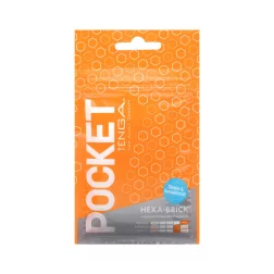 Tenga – Pocket Stroker Hexa-Brick maszturbátor