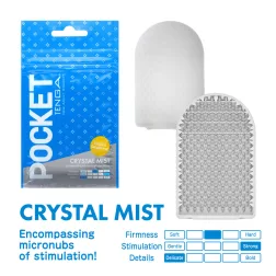 Tenga – Pocket Stroker Crystal Mist maszturbátor
