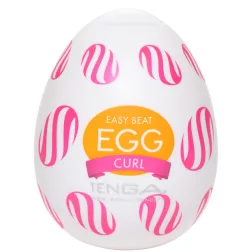 Tenga – Egg Curl maszturbátor