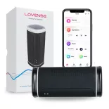   Lovense Calor okos maszturbátor, vibrációs és melegítő funkcióval (fekete) (APP-os)