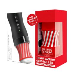 Tenga Gyro Roller forgó maszturbátor vákuum funkcióval