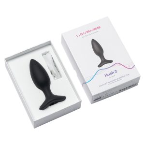Lovense Hush 2 análvibrátor (3,8 cm, S méret) (APP-os)