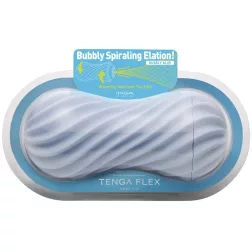 Tenga – Flex Bubbly Blue maszturbátor (kék)