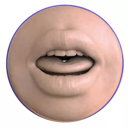   Fleshlight Boost Blow ultra realisztikus maszturbátor, száj nyílással (világos bőrszín)