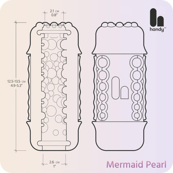 Handy Mermaid Pearl betét maszturbátorhoz