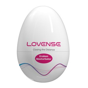 Lovense Kraken, tojás maszturbátor (1 db) (fehér)
