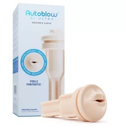   Autoblow – A.I. Ultra tartalék betét (száj, világos bőrszín)