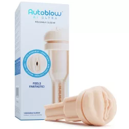   Autoblow – A.I. Ultra tartalék betét (vagina, világos bőrszín)