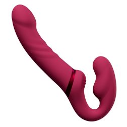   Lovense Lapis okos, 3 motoros vibrátor pároknak (piros) (APP-os)