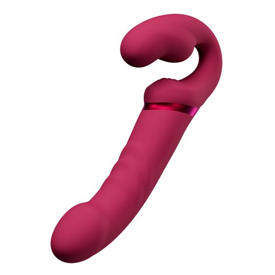 Lovense Lapis okos, 3 motoros vibrátor pároknak (piros) (APP-os)