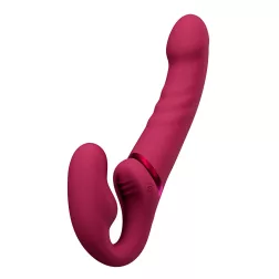   Lovense Lapis okos, 3 motoros vibrátor pároknak (piros) (APP-os)