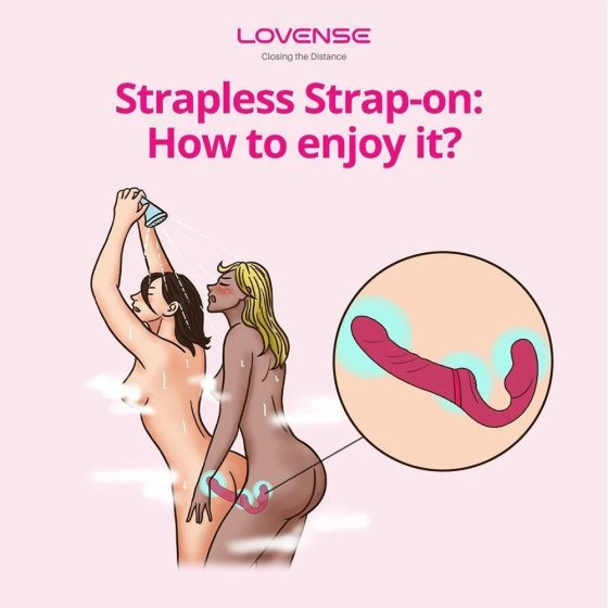 Lovense Lapis okos, 3 motoros vibrátor pároknak (piros) (APP-os)
