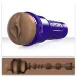   Fleshlight Boost Bang ultra realisztikus maszturbátor, punci nyílással (barna bőrszín)