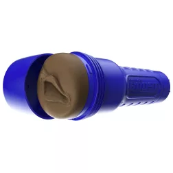   Fleshlight Boost Bang ultra realisztikus maszturbátor, punci nyílással (barna bőrszín)