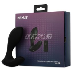 Nexus Duo Plug análvibrátor, távirányítóval (M méret)