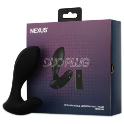   Nexus – Duo Plug análvibrátor, távirányítóval (M méret).
