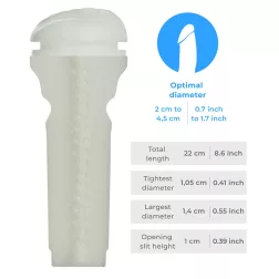   Kiiroo FeelGlow Stroker, sötétben világító punci maszturbátor