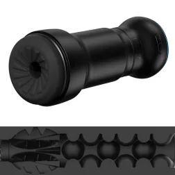   Kiiroo Feel Pocket Stroker maszturbátor + PowerBlow szívókészülék (fekete)