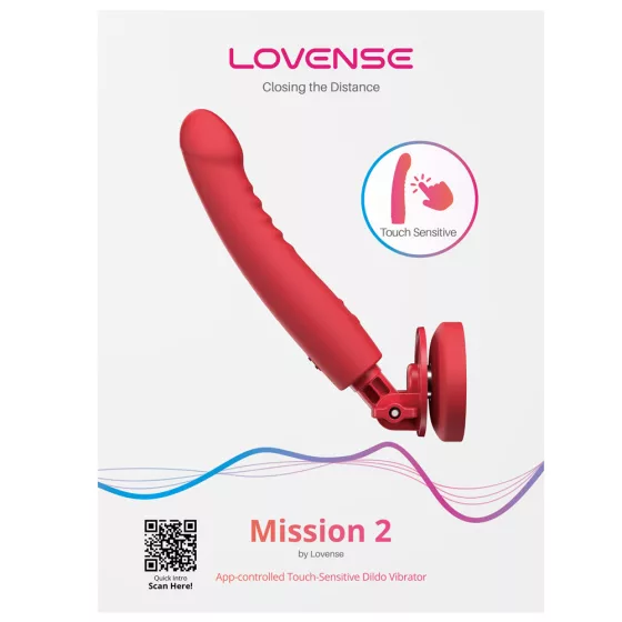 Lovense Mission 2 - okos tapadótalpas vibrátor (APP-os)