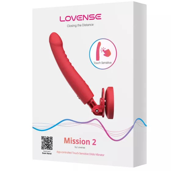 Lovense Mission 2 - okos tapadótalpas vibrátor (APP-os)