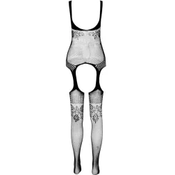   Passion – Eco Collection, alul-oldalt nyitott lyukacsos cicaruha (fehér)
