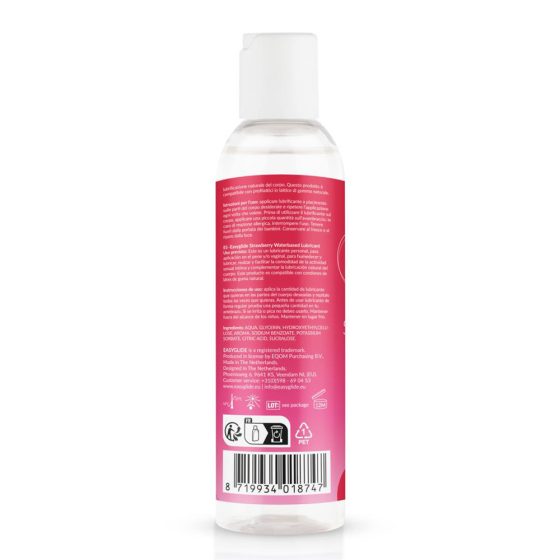 EasyGlide Strawberry vízbázisú síkosító eper aromával (150 ml)