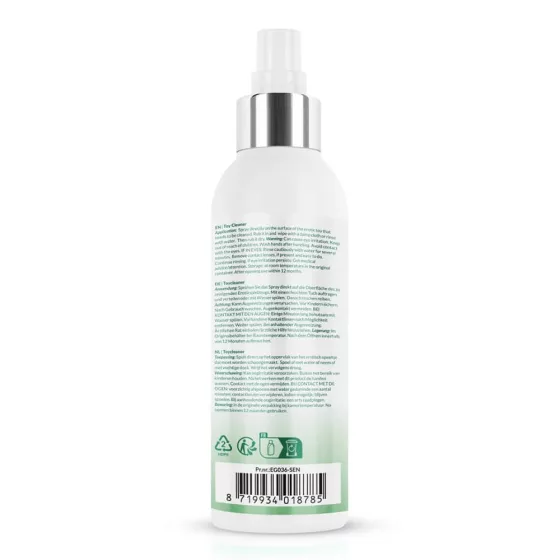 EasyGlide Sensitive tisztító és fertőtlenítő folyadék (150 ml).