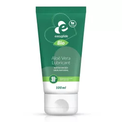   EasyGlide Bio & Natural illatmentes vízbázisú síkosító Aloe Vera kivonattal (100 ml).