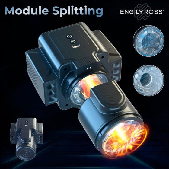 Engily Ross Cumera Camera fel-le mozgó, pörgő-forgó maszturbátor, vibrációval 