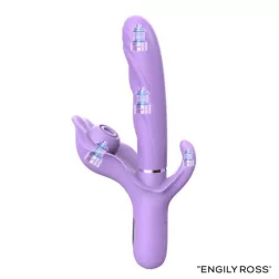   Engily Ross – Apollo 4in1 lökővibrátor léghullámos/pulzáló klitoriszággal