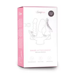   Easy Toys klitoriszágas, spirálos dildó feltét masszírozó géphez (45 mm)