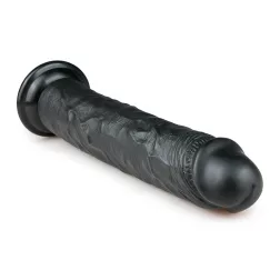 Easy Toys – realisztikus dildó (28,5 cm, fekete)