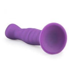 Easy Toys hullámos szilikon dildó (lila)