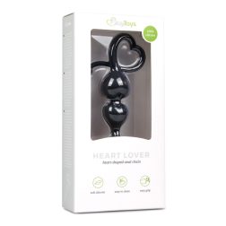 Easy Toys Heart Lover anál gyöngysor (fekete)
