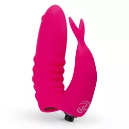   Easy Toys – ujjra húzható G-pont és vibrációs csiklóizgató (pink)