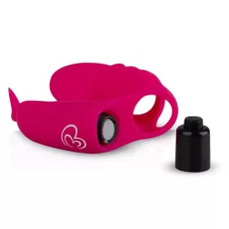   Easy Toys – ujjra húzható G-pont és vibrációs csiklóizgató (pink)