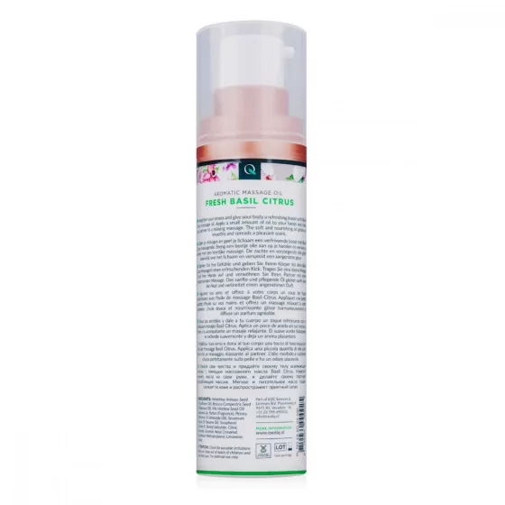Exotiq masszázs olaj (citrusos bazsalikom - 100 ml)