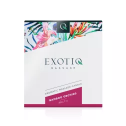 Exotiq masszázs gyertya (bambusz - 200 gramm)