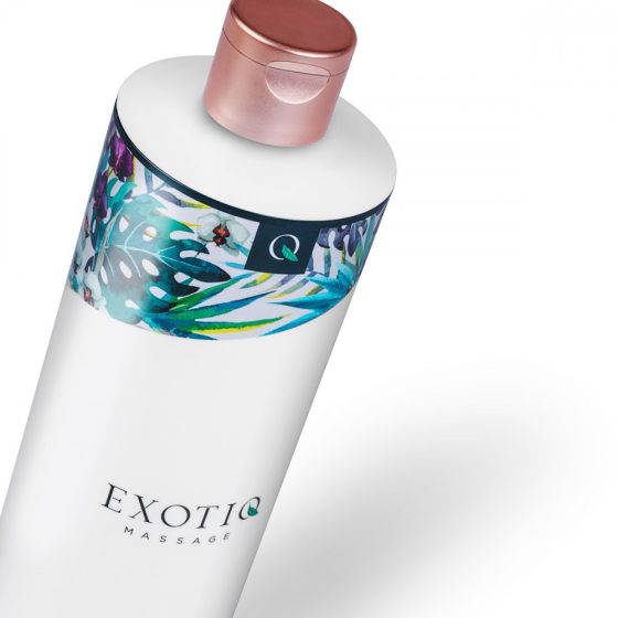 Exotiq Body to Body masszázs olaj, melegítő hatással (500 ml)