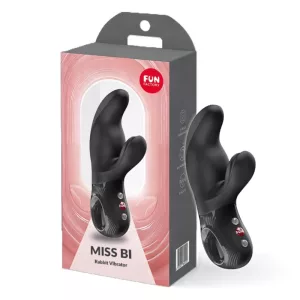 Fun Factory – Miss Bi kétmotoros vibrátor (fekete)
