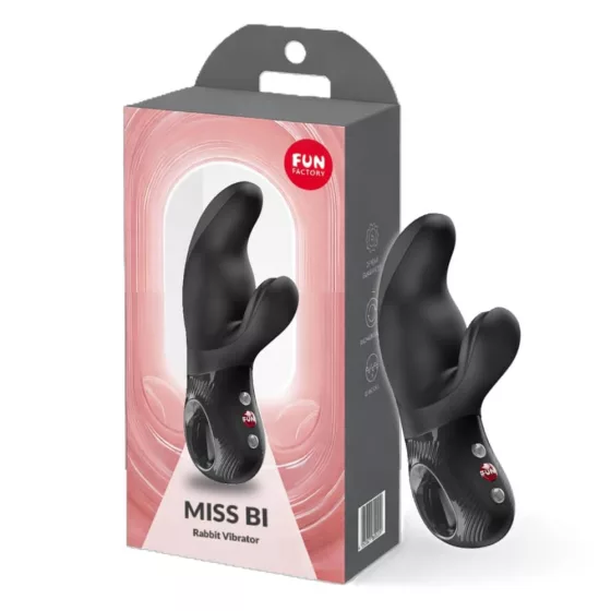 Fun Factory – Miss Bi kétmotoros vibrátor (fekete)