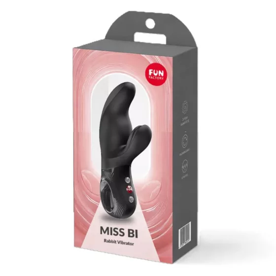 Fun Factory – Miss Bi kétmotoros vibrátor (fekete)