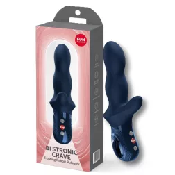   Fun Factory – Bi Stronic Crave pulzátor klitoriszággal (éjkék)