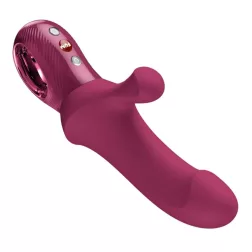   Fun Factory – Bi Stronic Curve pulzátor klitoriszággal (borvörös)